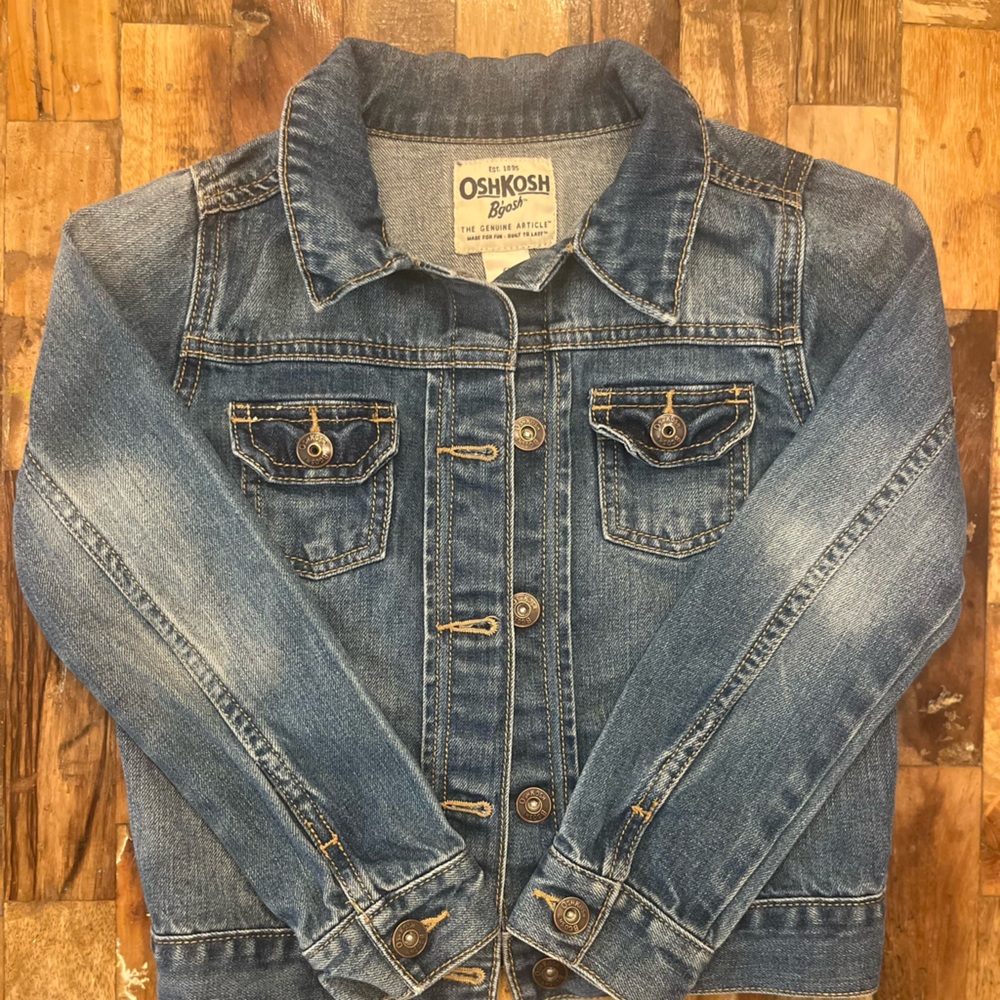 OshKosh B'gosh Kids Jean Jacket size 6 - Classic Blue